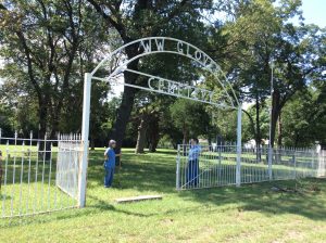 W. W. Glover Cemetery Gate