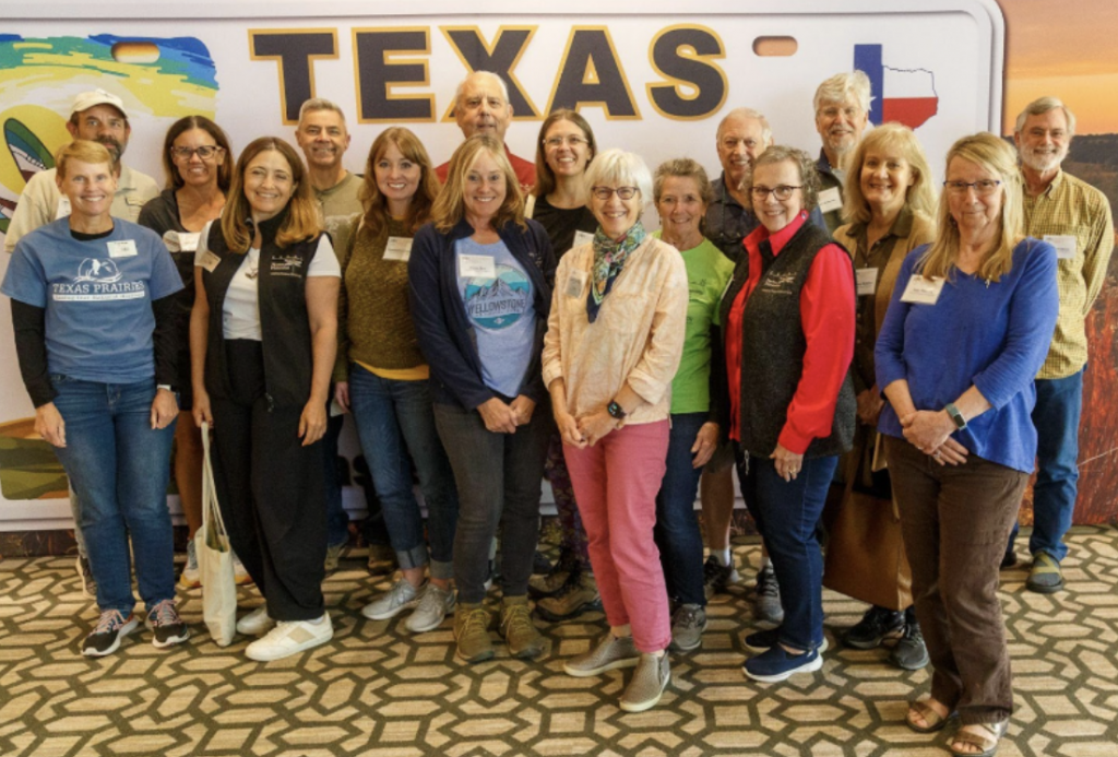Group of NTMN members smiling for the camera at the 2022 Texas Master Naturalist Annual Meeting